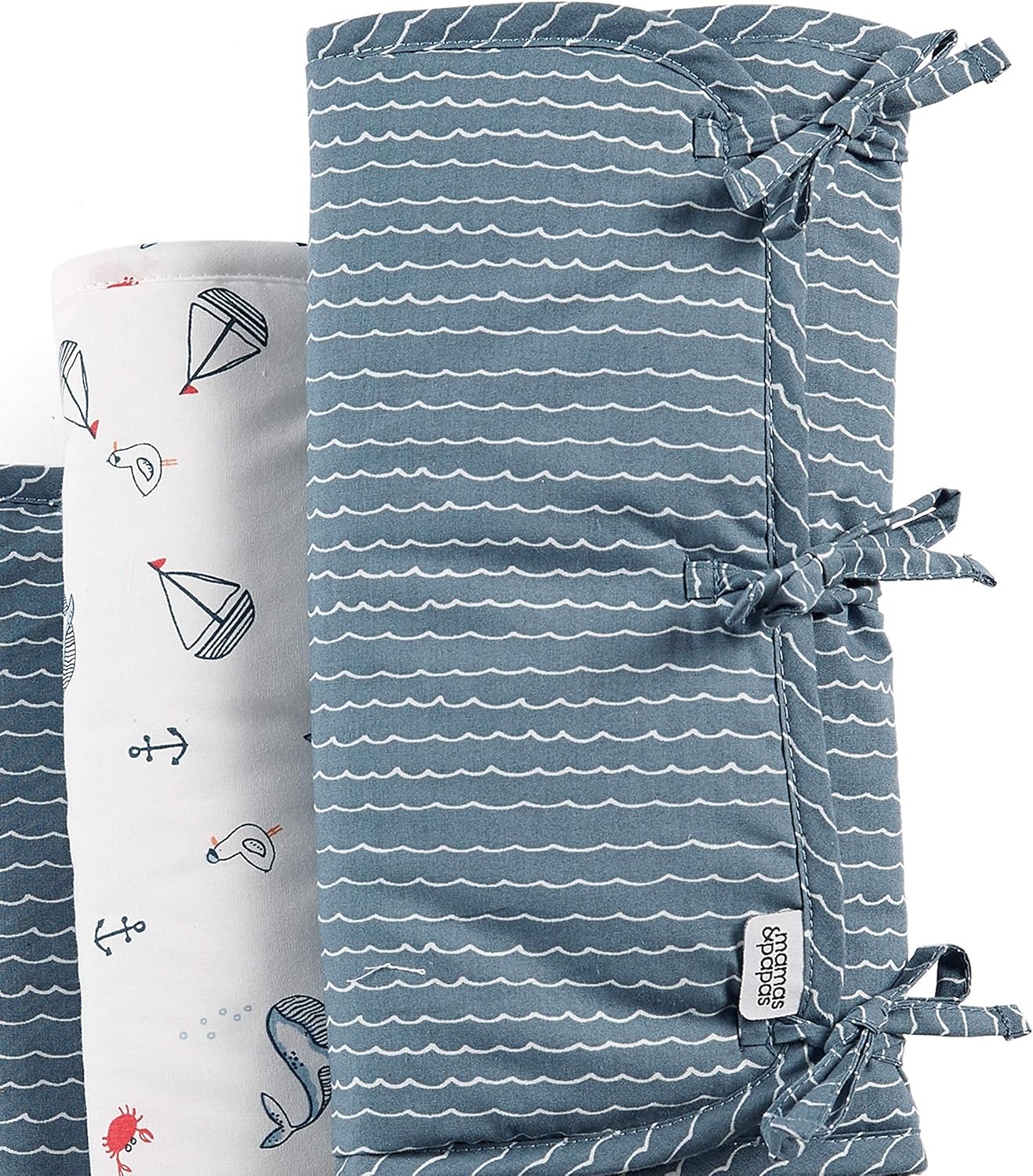 mamas and papas cot bar bumpers