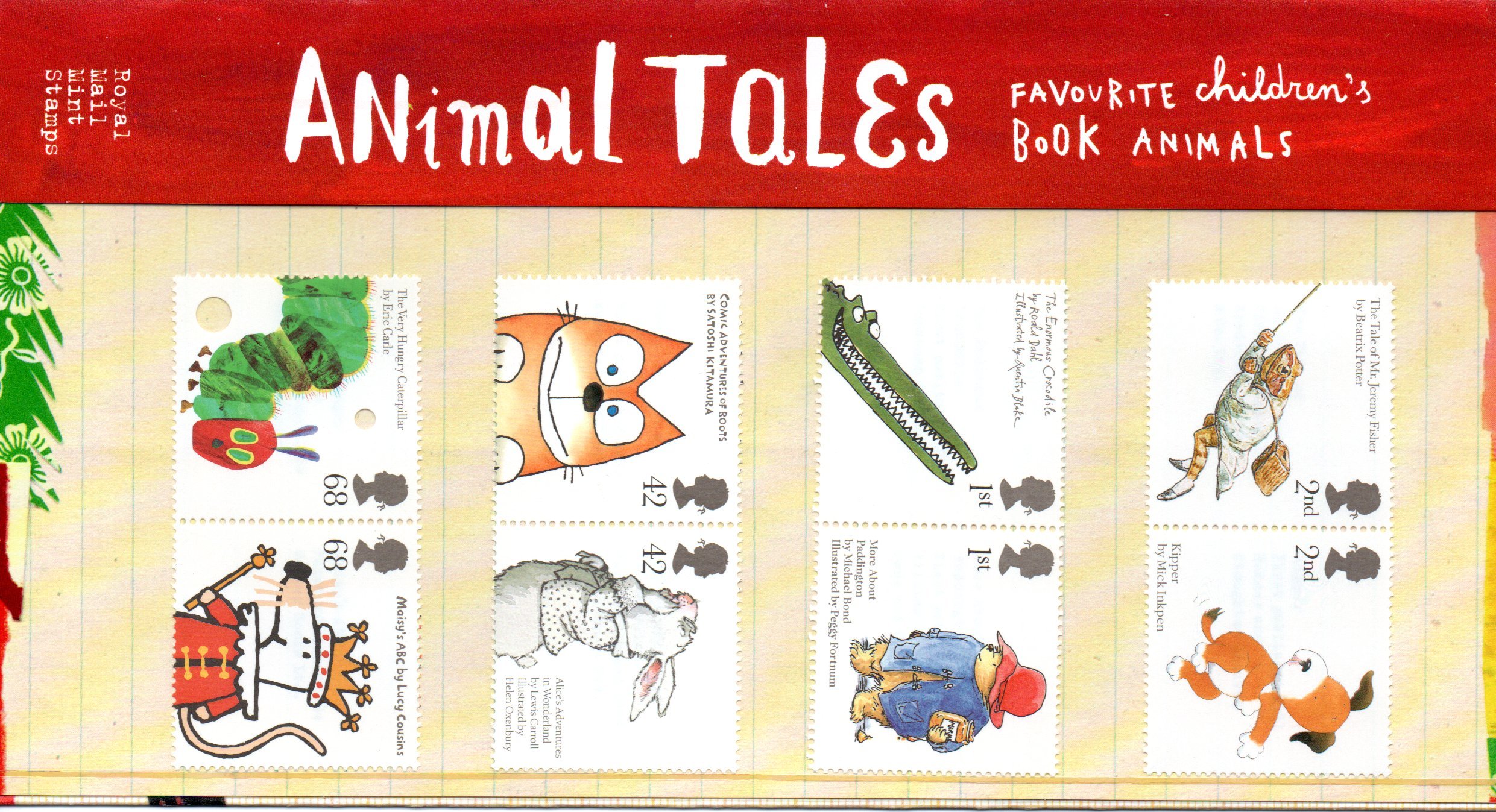 2006 Animal Tales Presentation Pack PP351 (printed no. 379) - Royal Mail Stamps