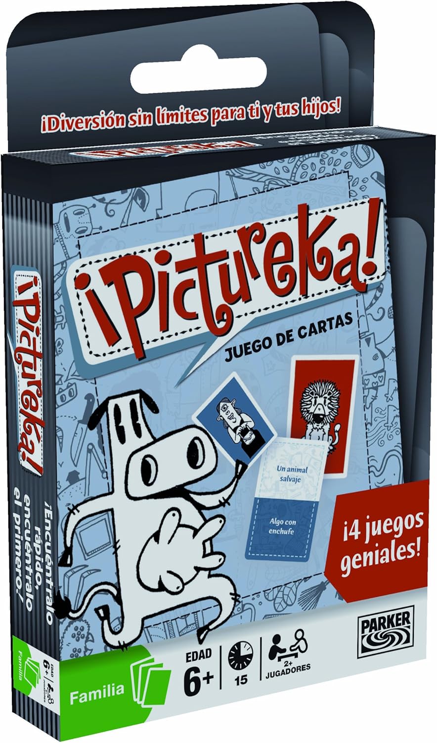 Hasbro Juegos Pictureka Juego De Cartas 04909546: Amazon.es: Juguetes y ...