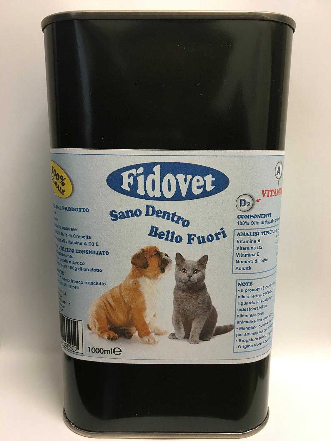 Olio Di Fegato Di Merluzzo 1 L Amazonit Giardino E