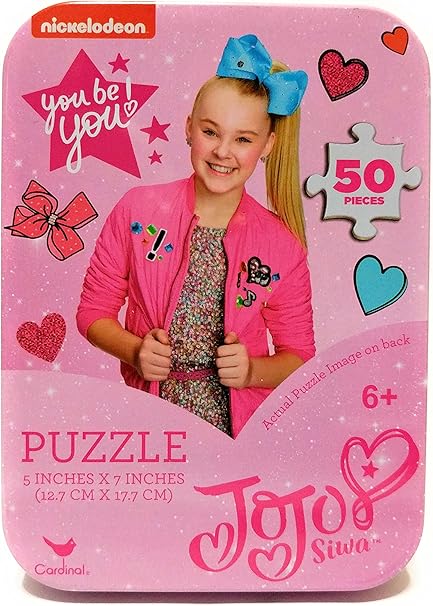 JoJo Siwa Follow Your Dreams 50 piece Puzzle in Tin