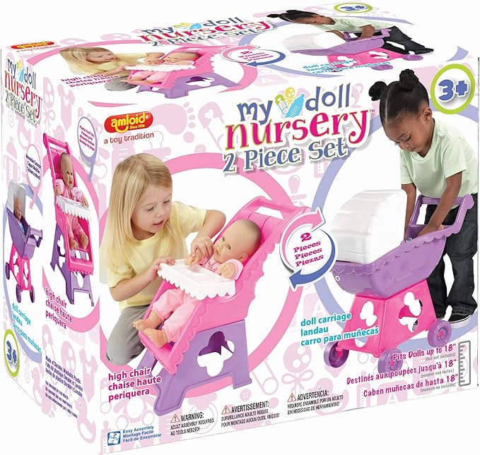 my doll nursery and buggy set