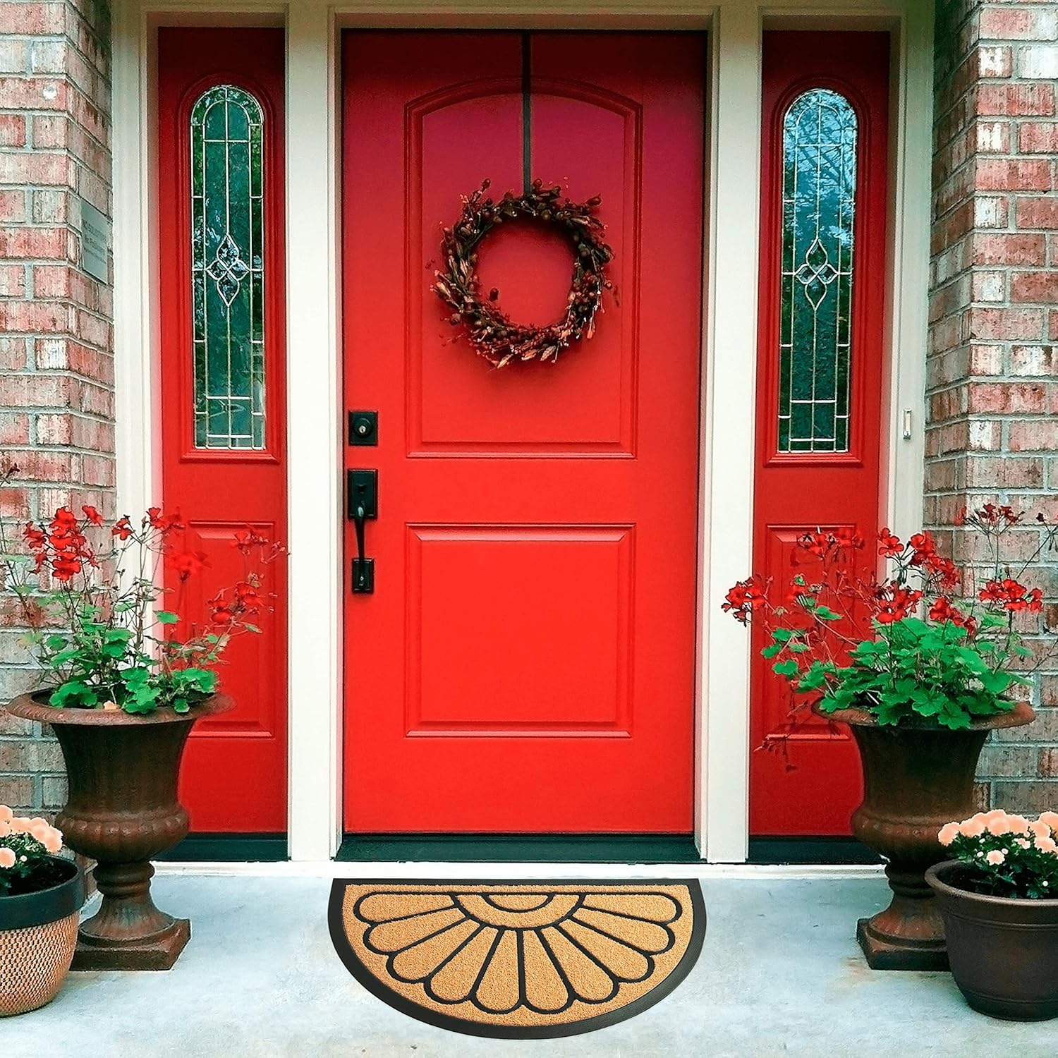 Door Mat- Door Mats Outdoor- Welcome Mats- Outdoor Mat - 29,5x17,7 Front Door Mat Outdoor - Heavy Duty Front Door Mat - Extra Durable Doormat - Outdoor Doormats: Home & Kitchen