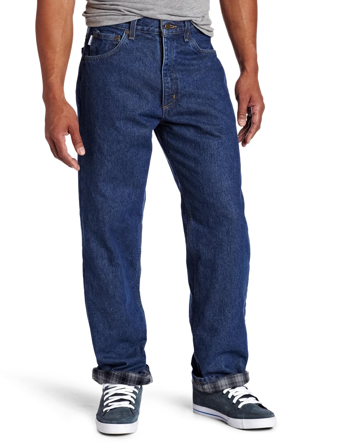 Carhartt Men s Relaxed Fit Straight Leg Flannel Lined