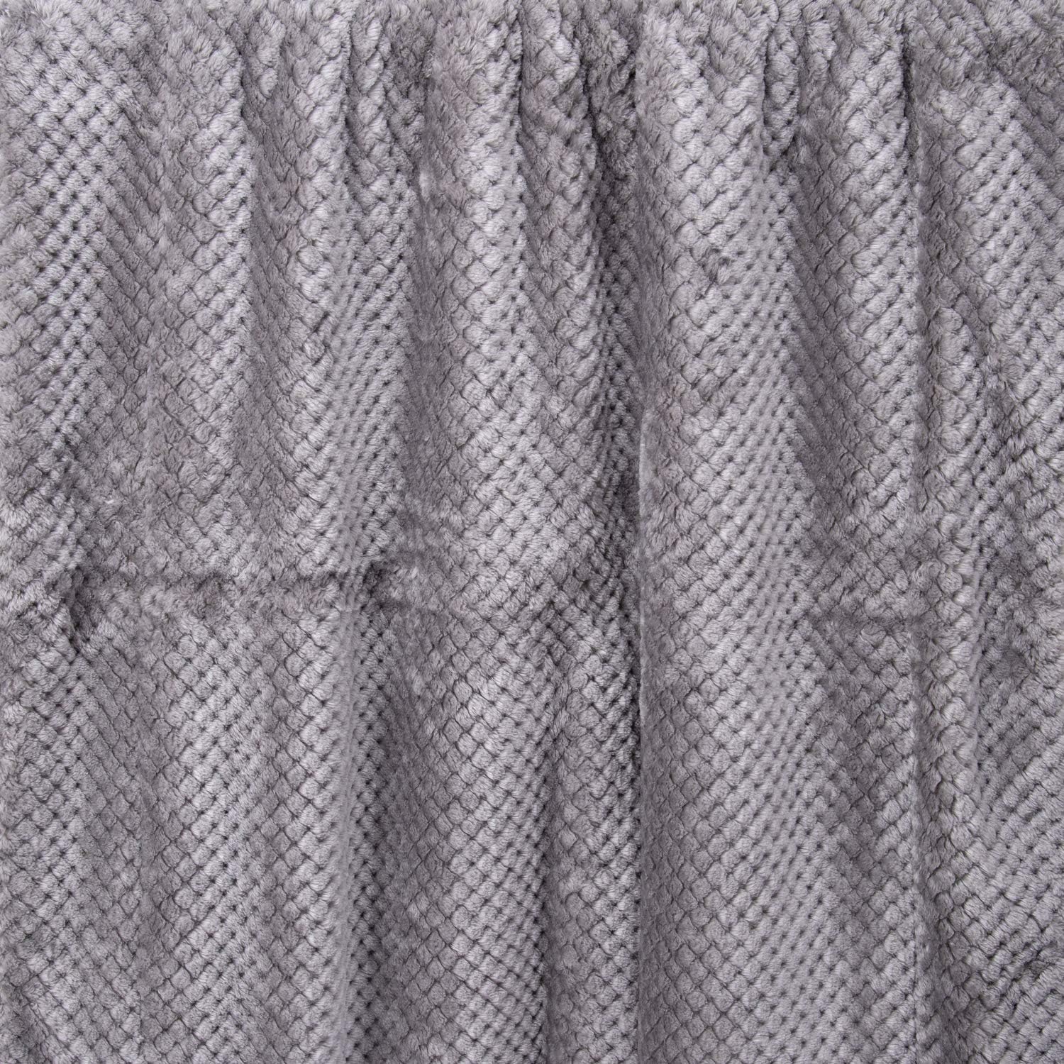 Fuzzy Dog Blanket or Cat Blanket or Pet Blanket, Warm and Soft, Plush Fleece Receiving Blankets for Dog Bed and Cat Bed , Couch, Sofa, Travel and Outdoor, Camping (Blanket (32" x 40"), DW-Flint Gray): Kitchen & Dining