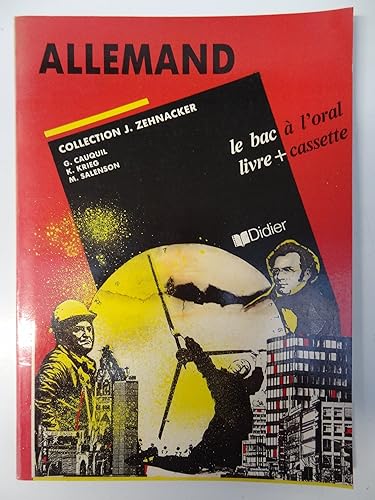 Download LE BAC A L'ORAL ALLEMAND LIVRE PDF