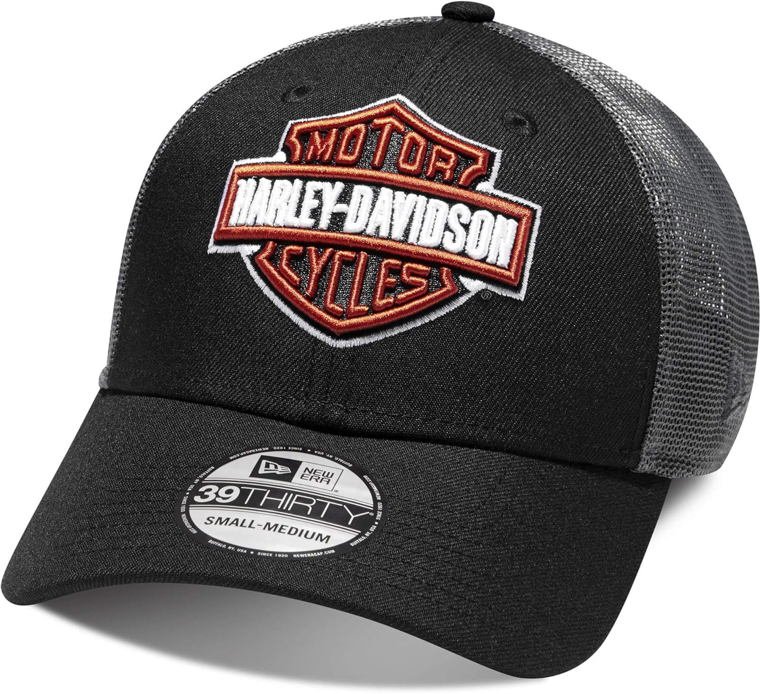 HarleyDavidson Official Men's Contrast Back 39THIRTY Cap
