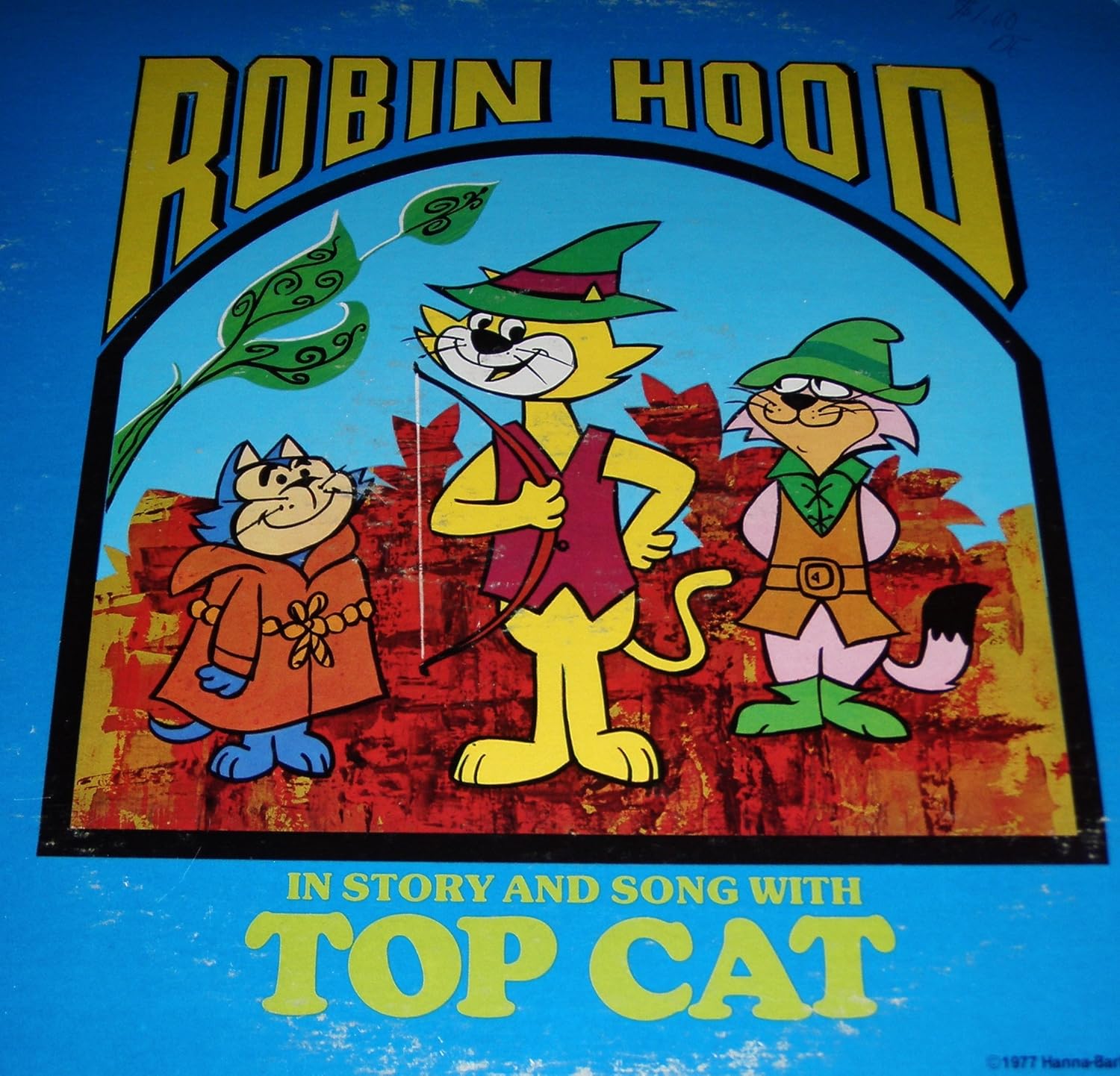Top Cat Robin Hood In Story And Song With Top Cat Lp Columbia