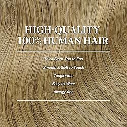 GOO GOO Clip in Hair Extensions Real Human
