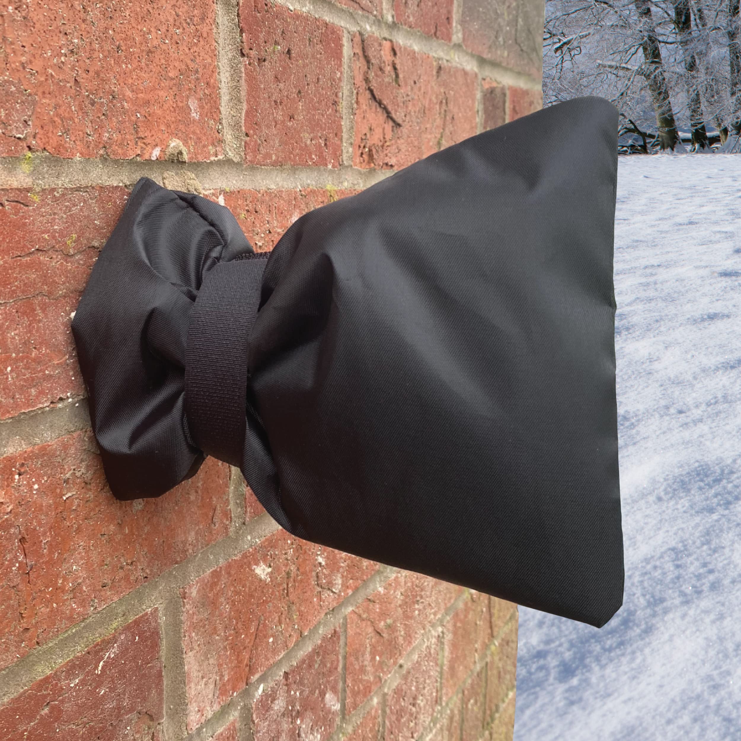 KIRFEE® Outside Tap Covers For The Winter, Waterproof And Insulated Tap Covers For Outdoor Taps, Velcro On Outdoor Tap Cover For Winter, Thickened Thermal Tap Jacket Prevents Freezing / Bursting.