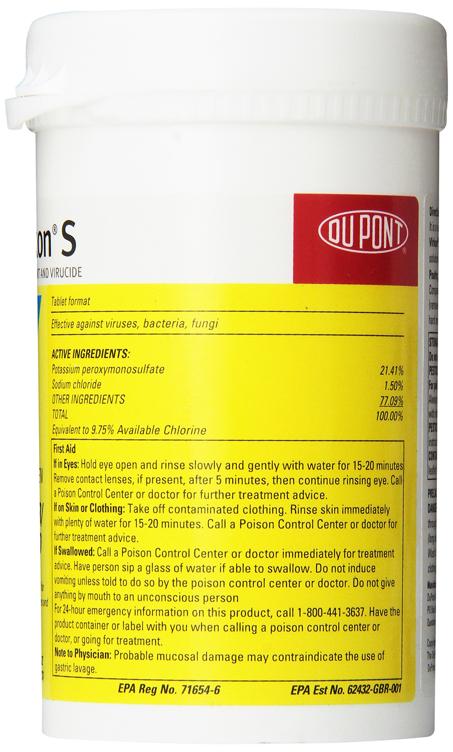 DuPont VirkonS 50Tablet Disinfectant for Pets 5gm