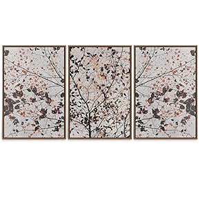 SIGNWIN Framed Canvas Wall Art Japanese Style Canvas...