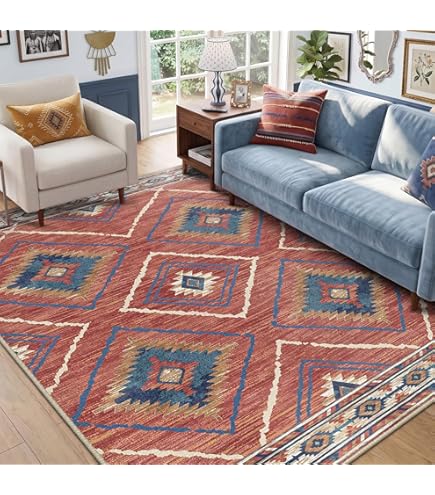 Amazon.com: ARTSHOWING Mexican Serape Area Rug, 2' x 3' Large