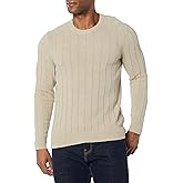 Club Monaco Men's Ribbed Boucle Crew Neck Sweater
