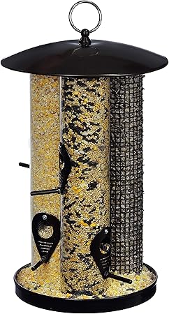 Amazon Com Feather Feed Triple Tube Bird Feeder Holds 5 Lbs