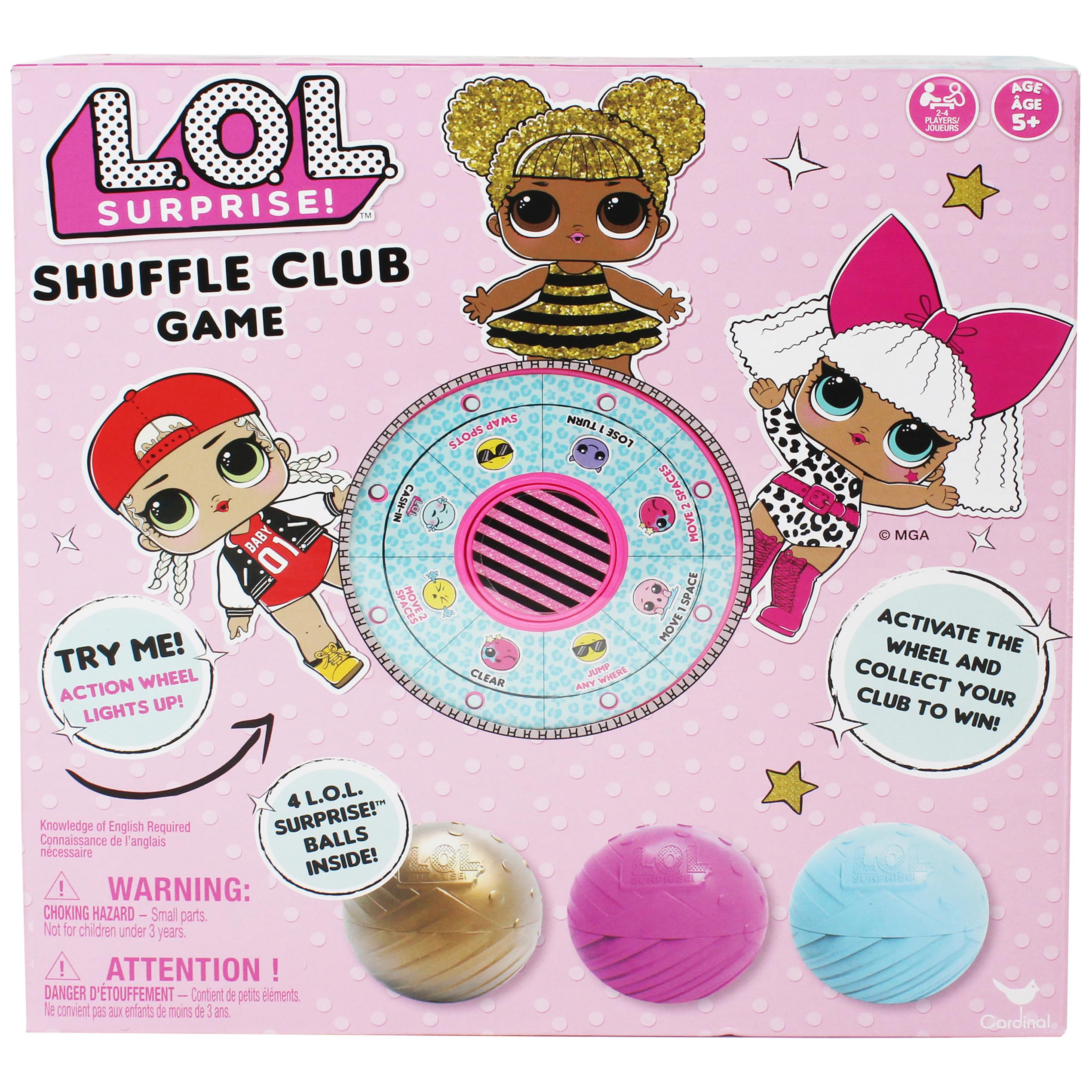 L.O.L. Surprise! Shuffle Club Board Game