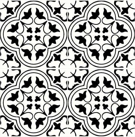 Amazon Com Tile Stickers In Moroccan Style For Kitchen And Bathroom Stair Riser Stickers Peel And Stick Home Decor 6 X 6 Pack Of 44 Home Kitchen