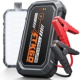 TREKURE Car Battery Jumper Starter Portable 5000A, Portable Car Jump Starter up to 10L Gas or 8L Diesel Engine, Jump Box, Jumper Cables for Car Battery, Magnetic Build, 2000LM Flashlight, Power Bank