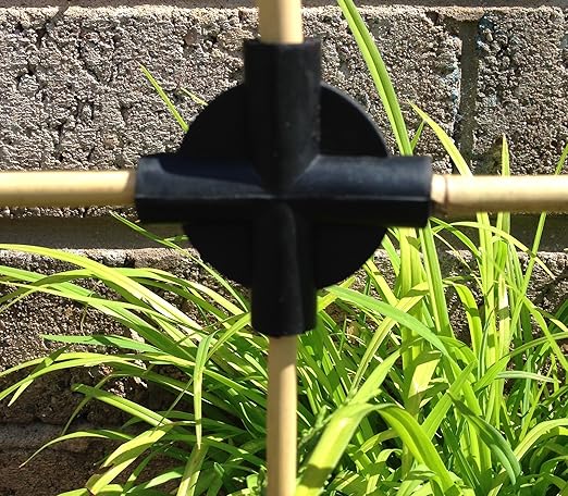 20 x 4 way Flexi construir bolas caña conectores frutas Jaula Red ...