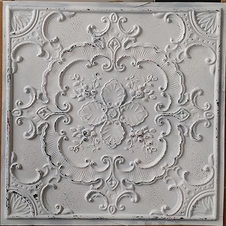 Ceiling Tiles Faux Painted Distressed Crack Decoration Wall Panels