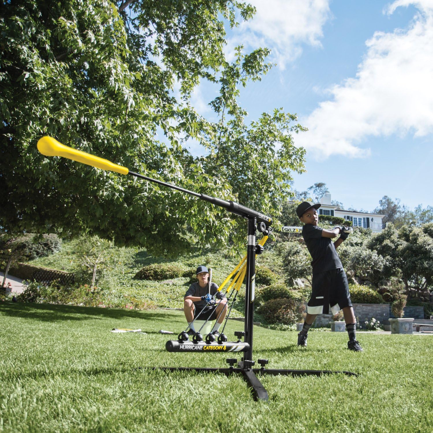 SKLZ Hurricane Category 4 Batting Swing Trainer for Baseball and Softball : Baseball Batting Trainers : Sports & Outdoors