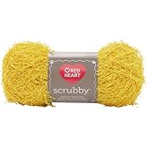 Red Heart Scrubby Yarn - Duckie