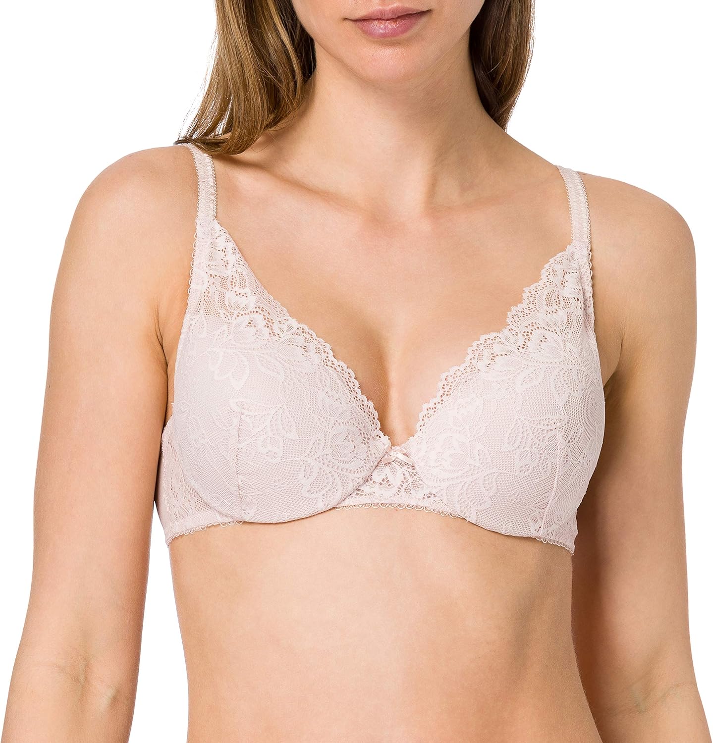 Lovable Women's Flower Lace Padded Bra Amazon.co.uk Clothing