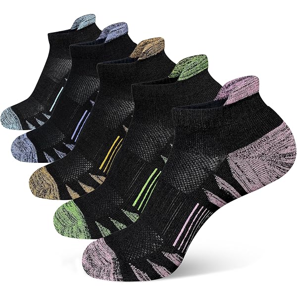 Lot De 3 Paires De Chaussettes De Course Femme - Anti-ampoules, Respirantes, Tailles 37-40 - 2