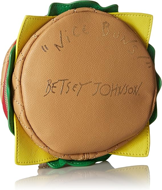 betsey johnson hamburger purse