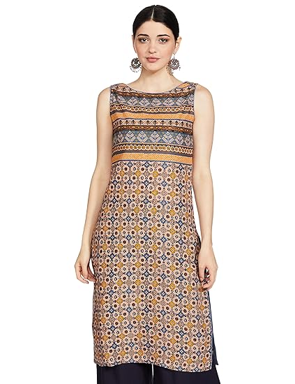 Women's Cotton Straight Kurta