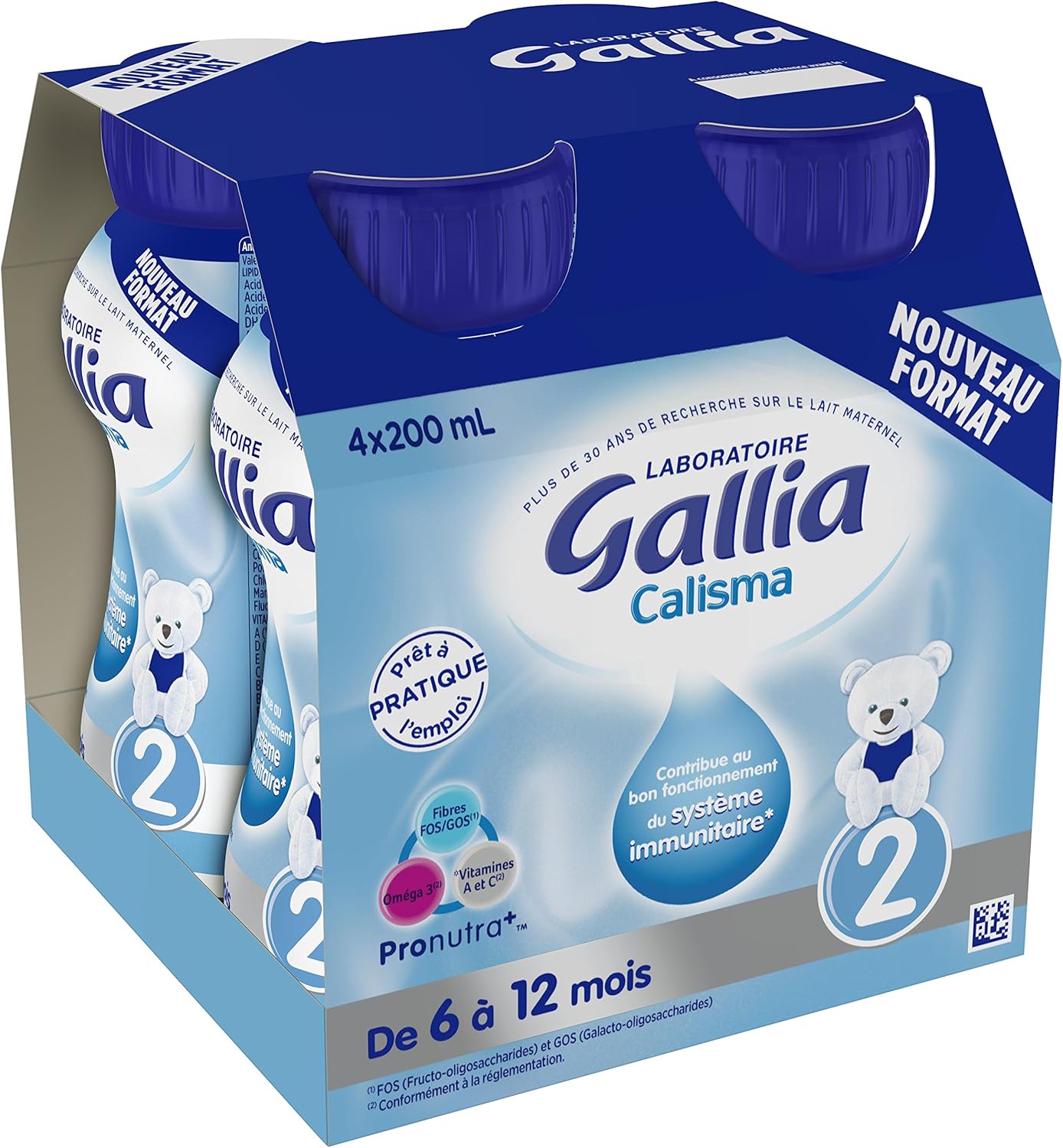 Laboratoire Gallia Calisma Lait Bebe 2eme Age De 6 A 12 Mois 4 X 0 Ml Lot De 3 Amazon Fr Epicerie