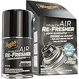 Meguiar's G181302 Whole Car Air Re-Fresher Odor Eliminator Mist, Black Chrome Scent, 2 oz