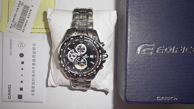 casio edifice ef 543 manual