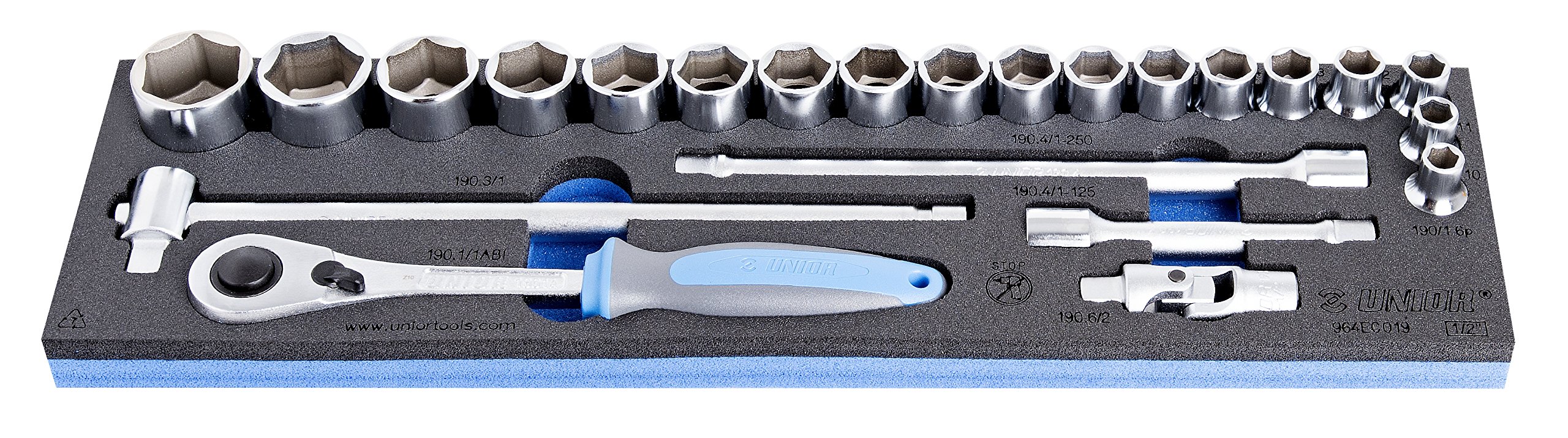 'Unior 964ECO19 SOS Module Socket Set 1/2/23
