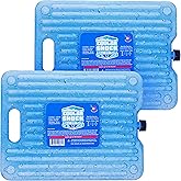 Cooler Shock Ice Packs - Reusable, Premium, Large Pack and Lunch Set for Long Term Use - Cools Faster Than Ice - Cooler Accessories