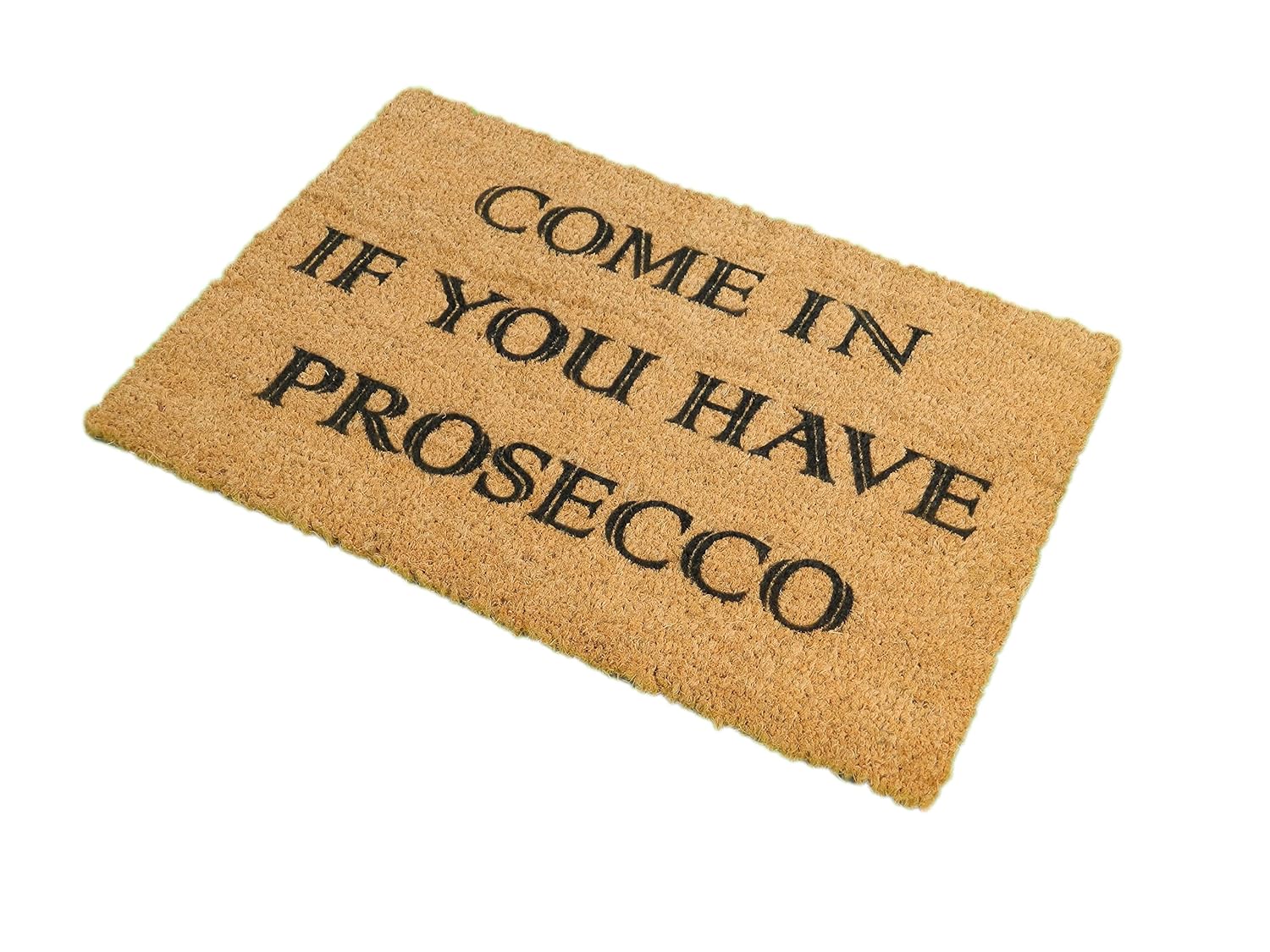 CKB Ltd® Funny Door Mat Outdoor Indoor Front Coir Doormat Typography