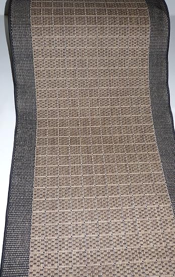 Hamat Teppich Laufer Rutschfest Braun Meterware Lfm 39 90 Euro