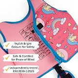 Go Swim Unicorn Float Vest Baby to Kids 1-6 Years 50+ UV Protection view 6