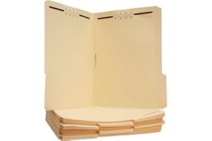 �鶹��Basics Manila File Folders with Fasteners - Letter Size, 50-Pack - AMZ200