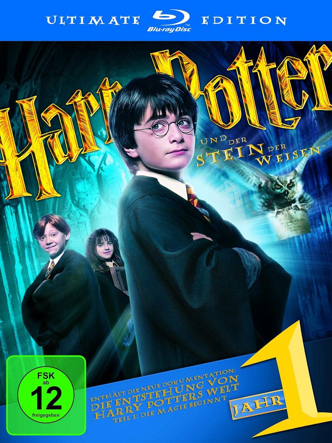 Harry Potter Years 1-7 Part 1 Blu-ray Box Set (2011) - 9-Disc Set, Daniel Radcliffe - Region Free