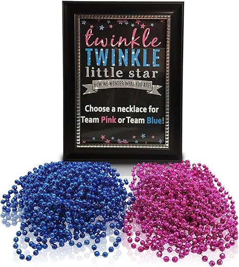 Gender Reveal Party Supplies Twinkle Twinkle Little Star Sign With