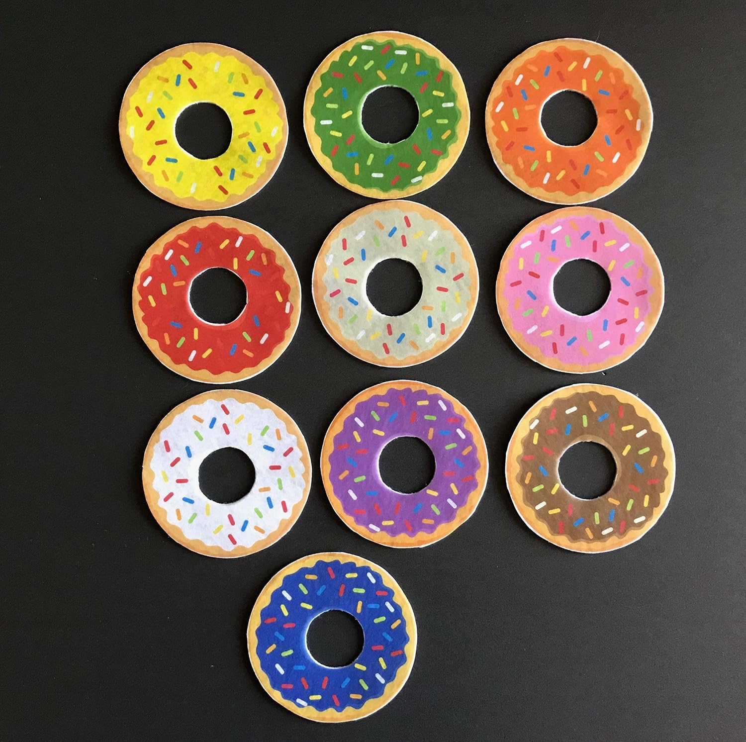 Amazon 10 Little Donuts Felt Story 14 Handmade