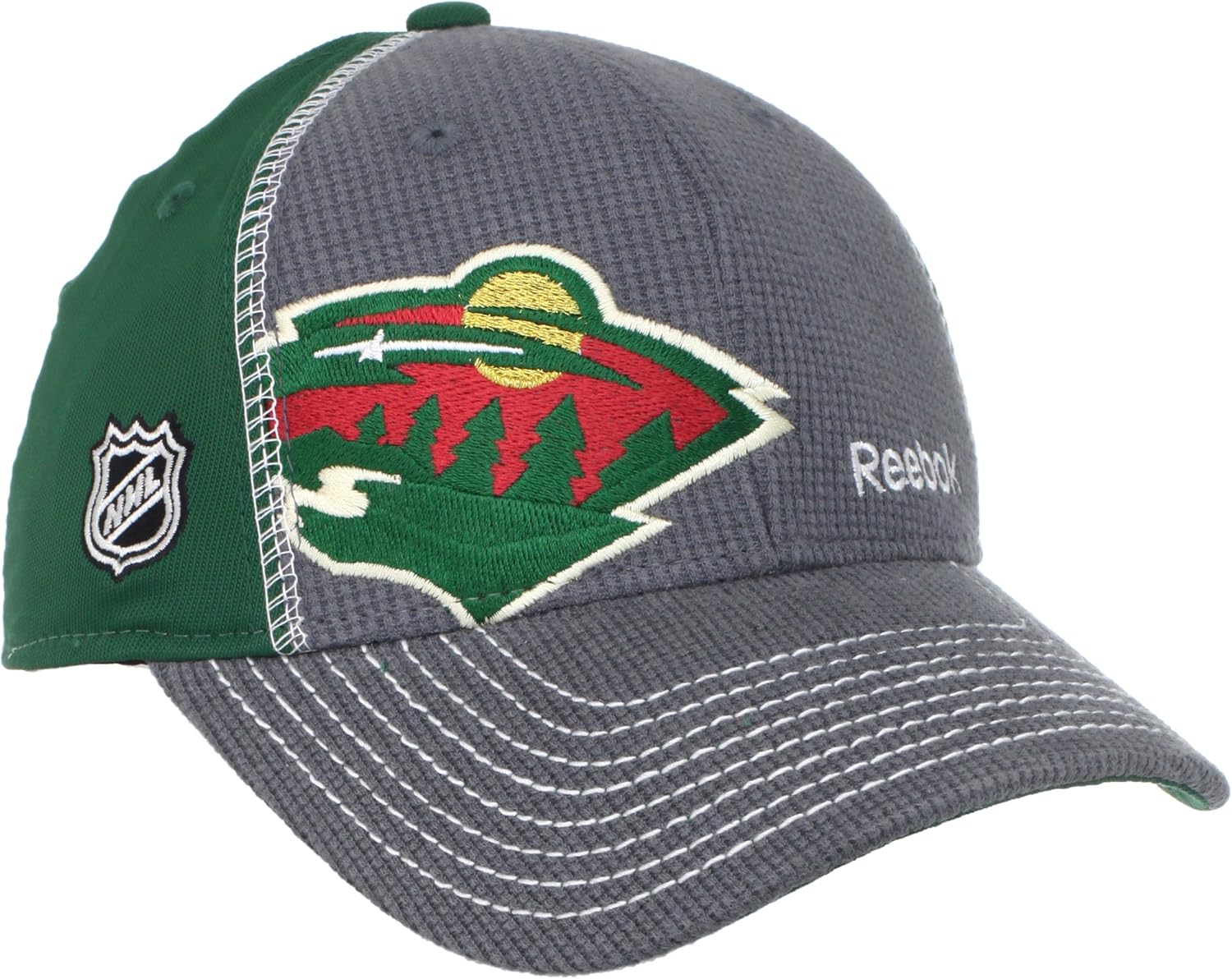 NHL Minnesota Wild Youth Flex Fit Draft Hat, One Size