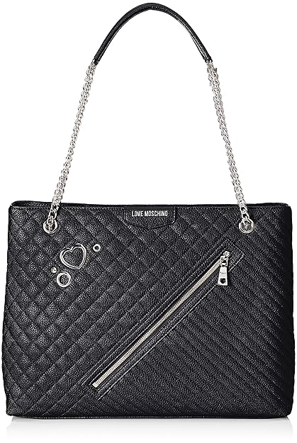 Love Moschino Damen Borsa Pu Quilted Henkeltasche, 8x29x38 cm