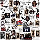 The Vampire Diaries 50ct Vinyl Large Deluxe Stickers Variety Pack – Die Cut Decals for Laptop, Water Bottle, Scrapbooking, Tablet, Indoor/Outdoor