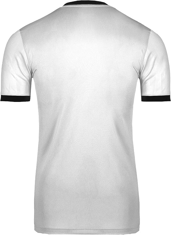 Dri-Fit Challenge VI Maillot De Foot À Manches Courtes pour Hommes, White/Black/Black, HV8141-101, M