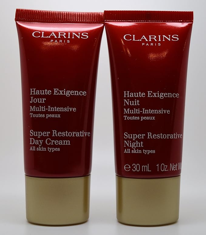Clarins Super Restorative Day and Night Cream Set, 30 ml + 30 ml