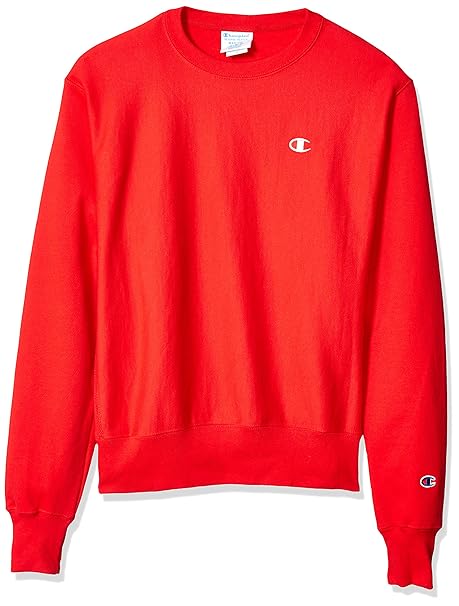 champion sweatshirt red white blue