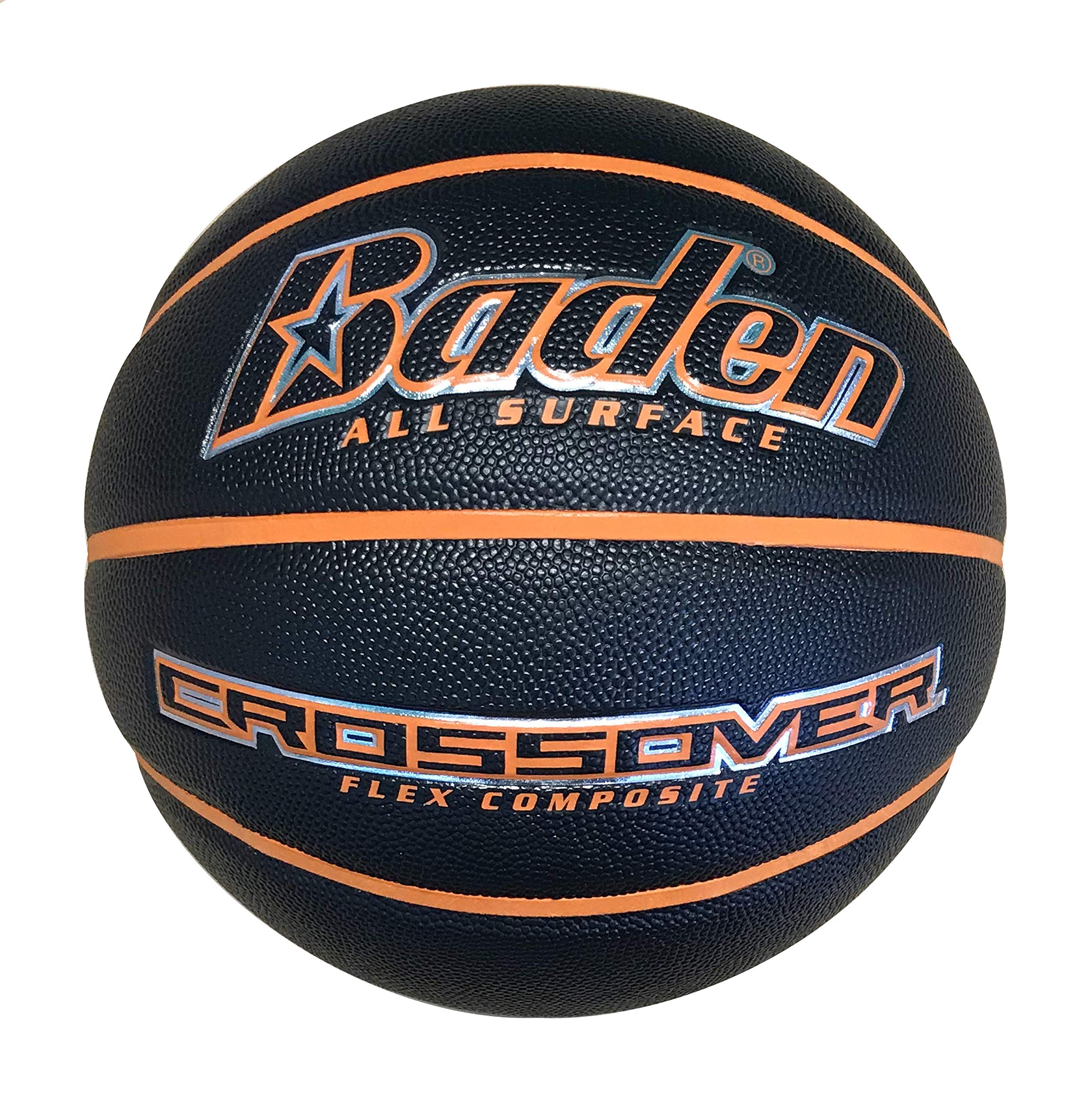 Baden Crossover Black/Orange Basketball Size 7