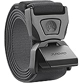 JUKMO Quick Release Tactical Belt, Military Work 1.5" Nylon Web Golf Belt with Heavy Duty Seatbelt Buckle